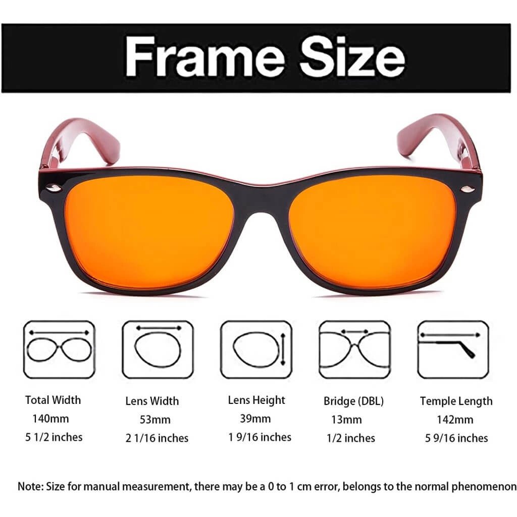 Wide Blue Light Blocking Eyeglasses 4 - DSS109eyekeeper.com