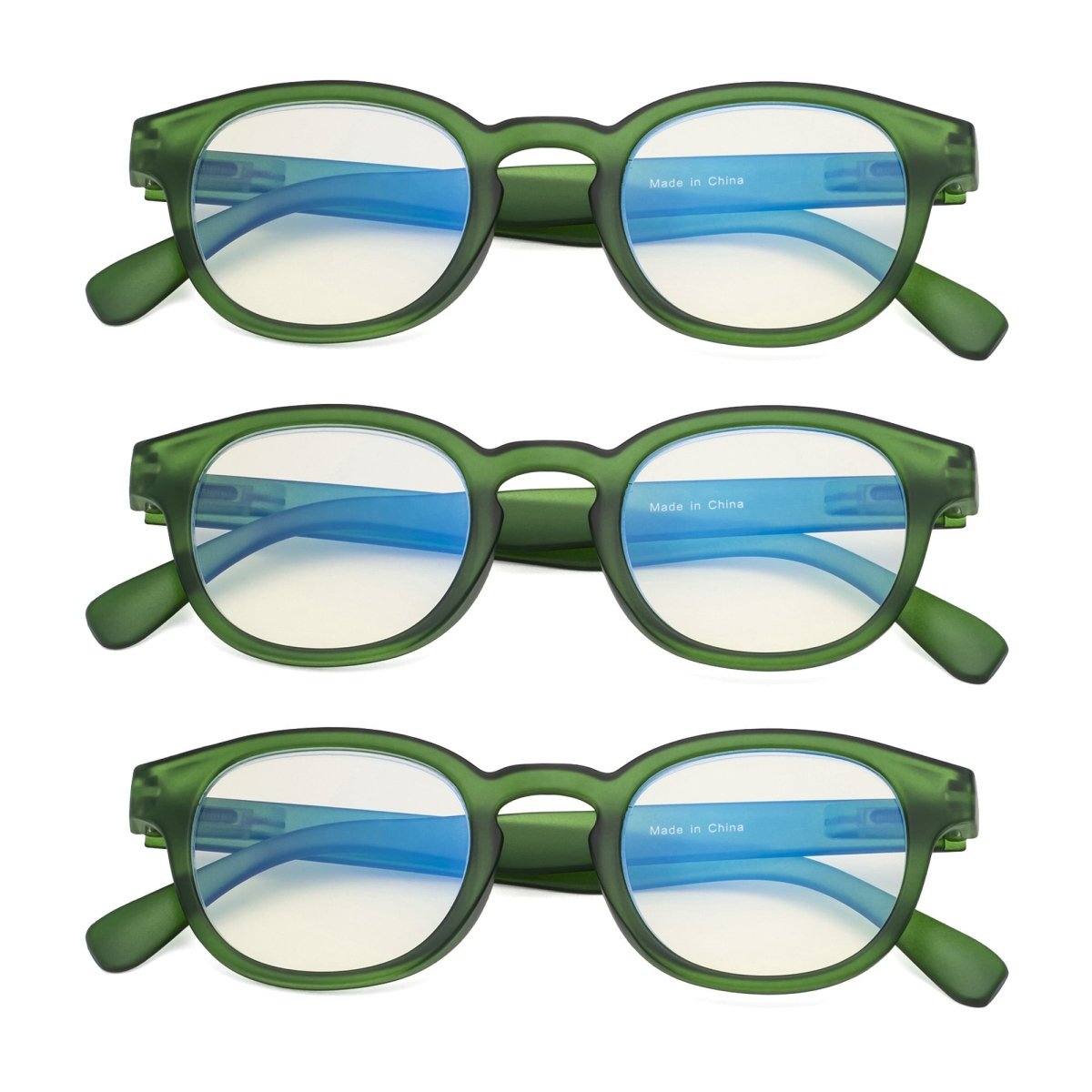 Blaulichtfilter-Brille «Verbier» mit Brillenetui