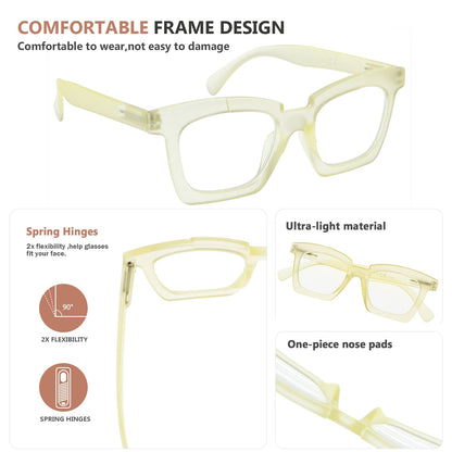 Square Reading Glasses Women R2019